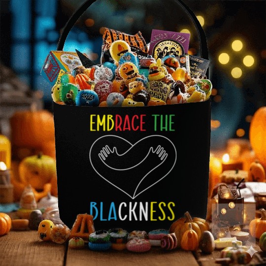 Embrace The Blackness Black History Month Melanin Fabric Baskets