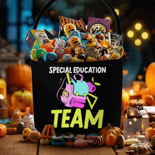 Special Education Team Sped Teacher Awareness Fabric Baskets