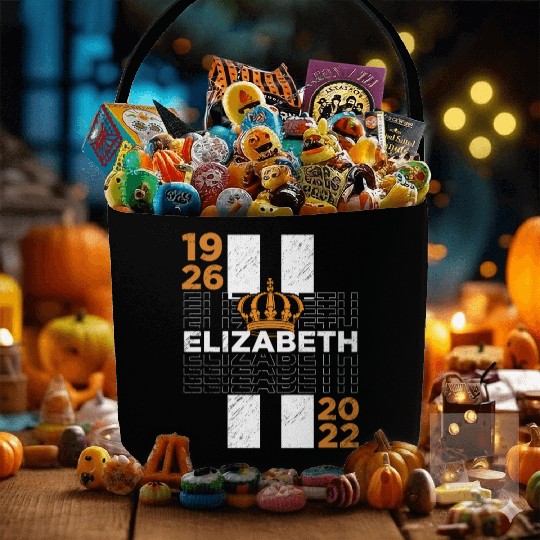 United Kingdom Monarch Her Majesty Queen Elizabeth Fabric Baskets