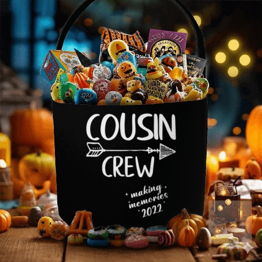 Cousin Crew Making Memories 2022 Friends Reunion Fabric Baskets