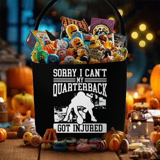 Fantasy Football Player Sorry I cant Injury Fabric Baskets