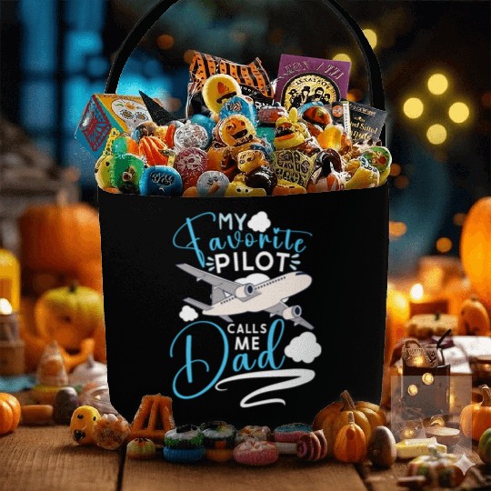 Pilot Aviation Airplane Airline Captain Aviator Fabric Baskets