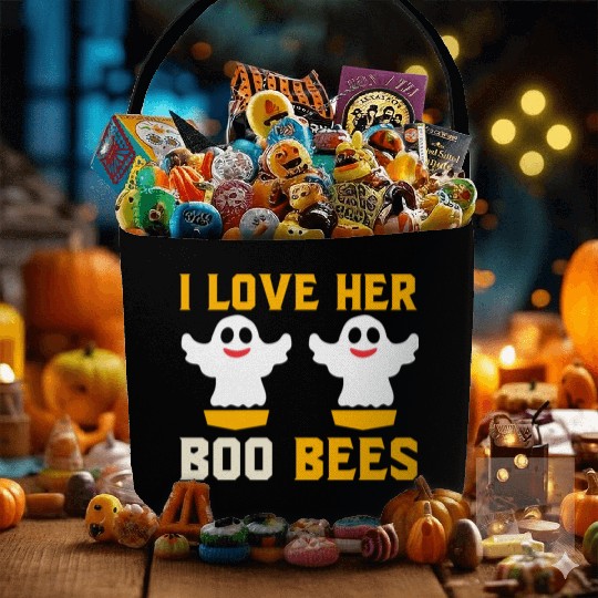 I love her Boo Bees Fabric Baskets