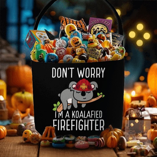 Firefighter Fire Hose Koala Rescueer Firefighter Fabric Baskets