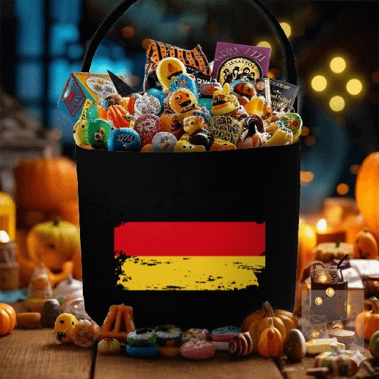 Official Germany Flag German Country Pride Vintage Fabric Baskets