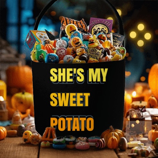 She's My Sweet Potato Fabric Baskets