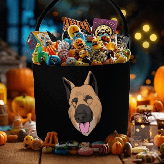 Dog German Shepherd Fabric Baskets