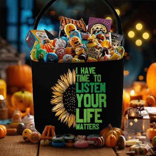 You Matter Motivational Sayings Fabric Baskets