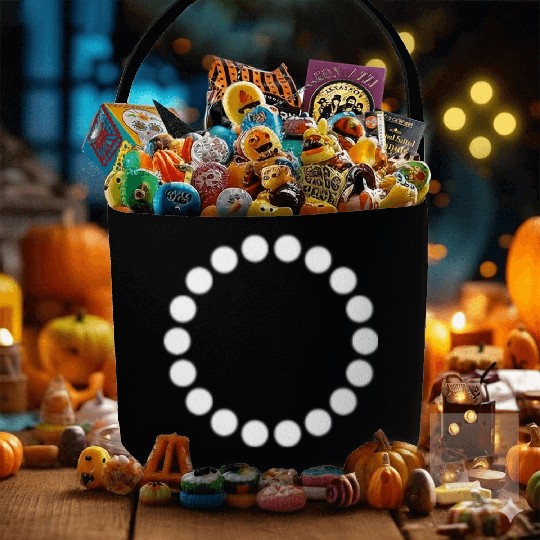 circle shape 9 Fabric Baskets