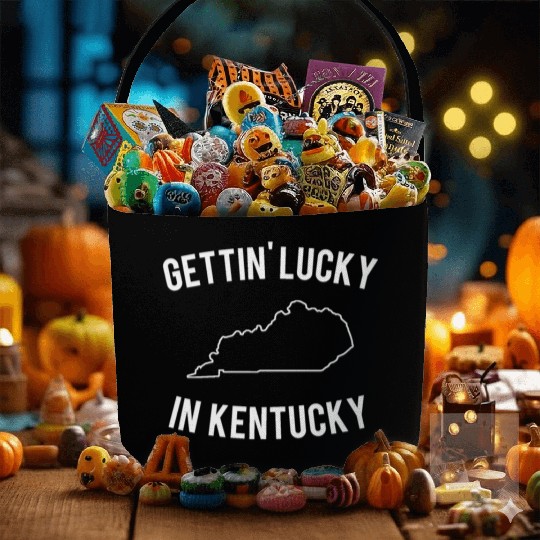 Getting Lucky In Kentucky Fabric Baskets