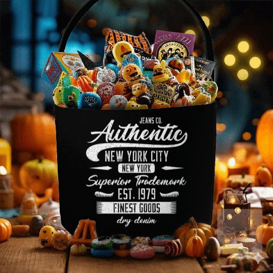 New York City Born In 1979 Vintage Birthday Fabric Baskets