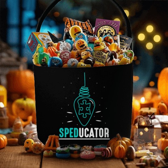 Speducator Special Education Cute Sped Teacher Fabric Baskets