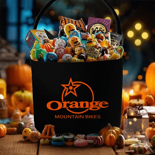 Orange Mountain Bikes Fabric Baskets