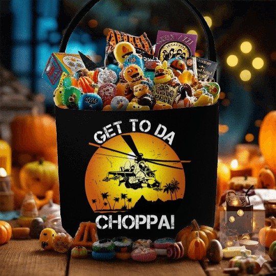 Get To Da Choppa Fabric Baskets