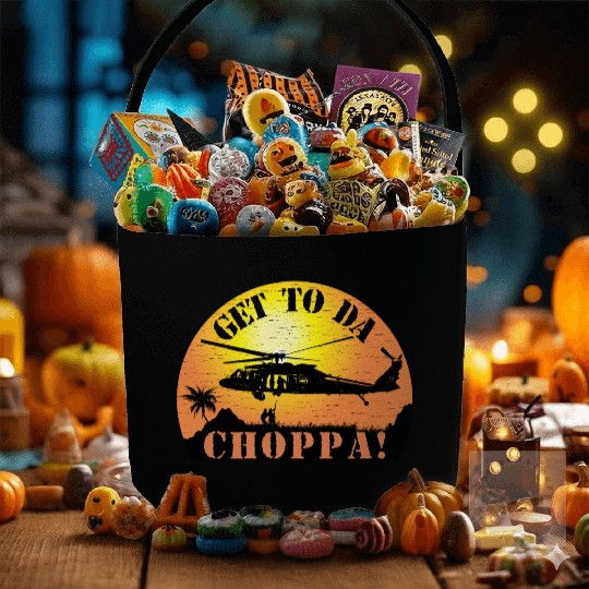 Get To Da Choppa Fabric Baskets