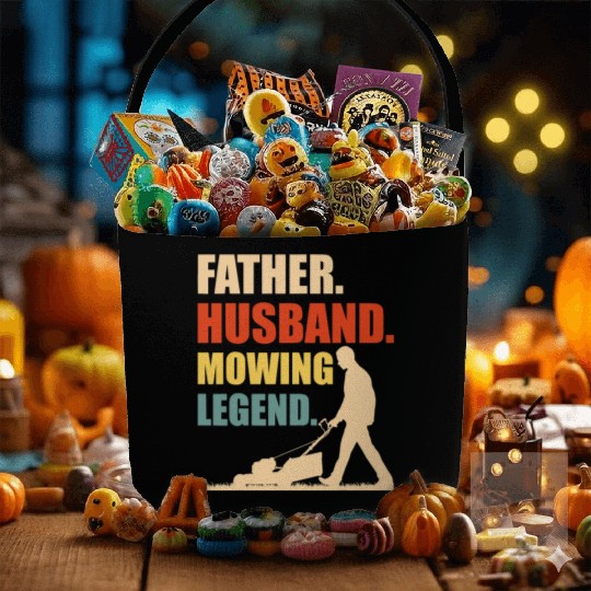 Cool Lawn Mowing For Men Father Lawn Care Gardenin Fabric Baskets