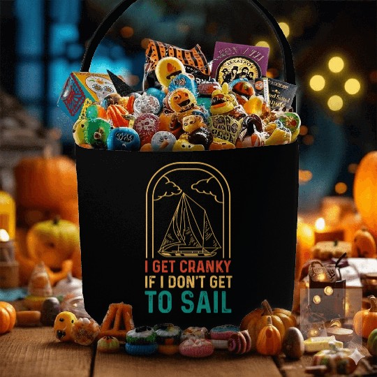 I Get Cranky Tourist Gift Fabric Baskets