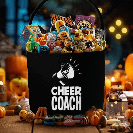 Cheer Coach Cheerleading Coach Cheerleader Coach Fabric Baskets