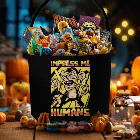 Monkey Banana Fabric Baskets