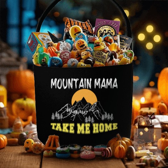 Mountain Mama take me Home Fabric Baskets