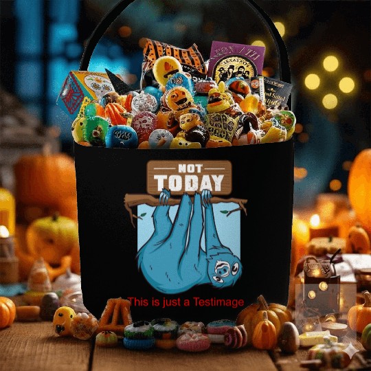 Sloth - Not Today Fabric Baskets