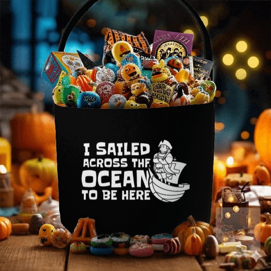 Columbus Day 1492 Fabric Baskets