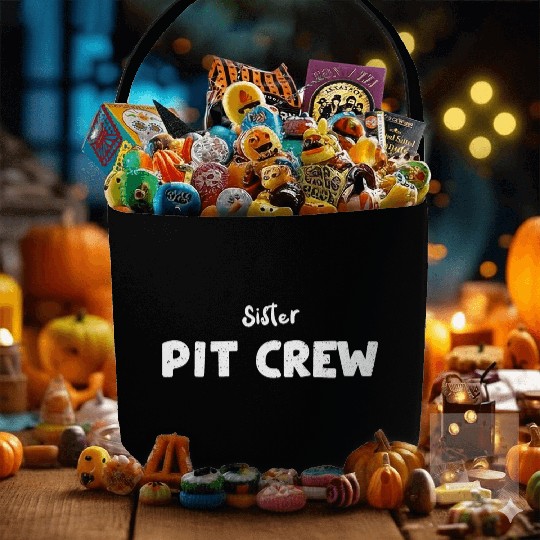 Sister Pit Crew - Sister Fabric Baskets