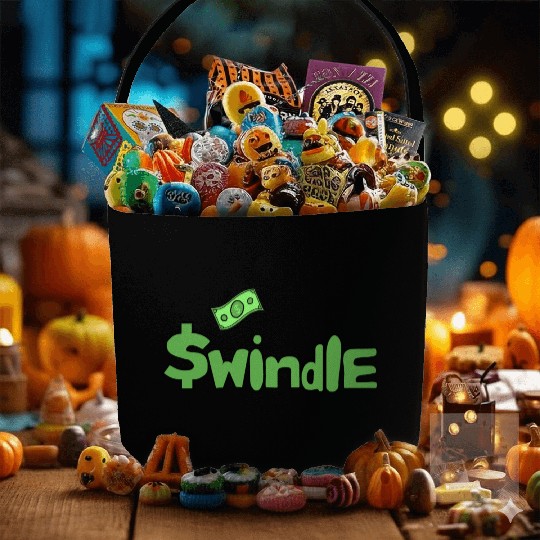 Swindle - Dark Green Color Merchandise Fabric Baskets