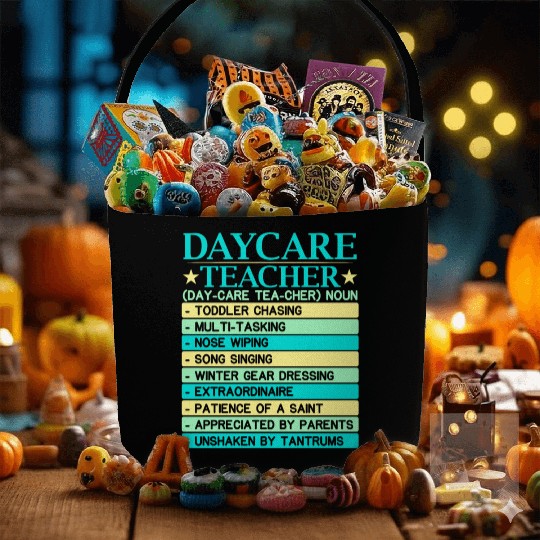 Daycare Teacher Childcare Educator Director Fabric Baskets