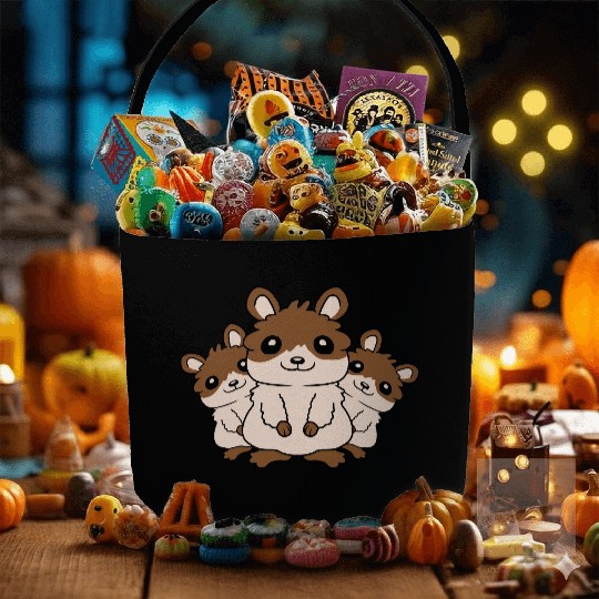 Crew hamster family kids Fabric Baskets