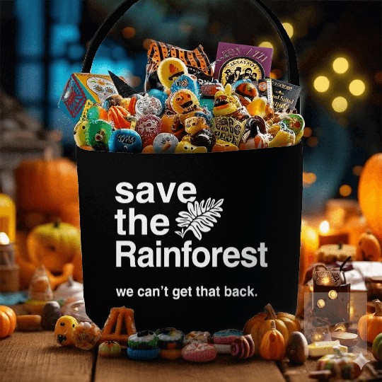 Save the Amazon Rainforest Fabric Baskets