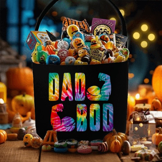 Dad Bod Muscle Building Gym Father's Day Gift for Fabric Baskets