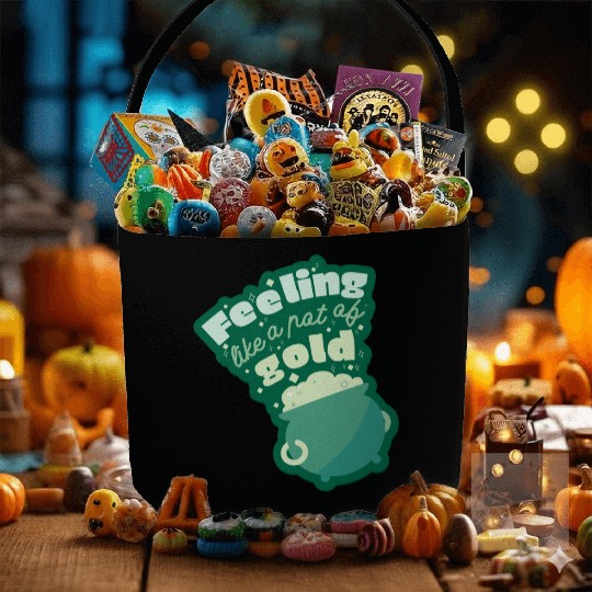 feeling like a pot of gold Fabric Baskets