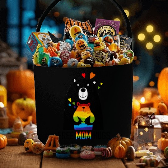 Bear free mom hugs Fabric Baskets