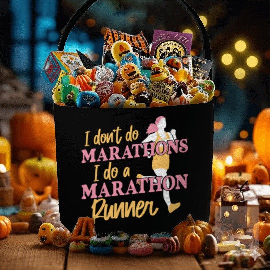 Running Runner Half Marathon Fabric Baskets