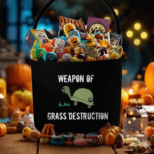 Grass destruction (Light) Fabric Baskets