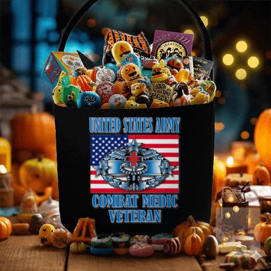 Combat Medic 4th Award Memorable Us Fabric Baskets