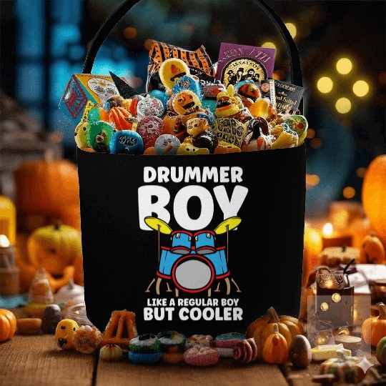 Drummer Drums Music Drum Set Drumming Fabric Baskets