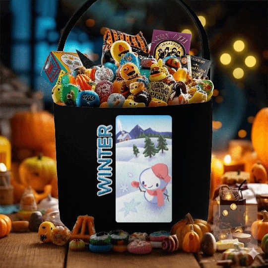 Winter Fabric Baskets