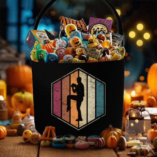 Baseball Pitcher Pitching Closer Relief Softball L Fabric Baskets