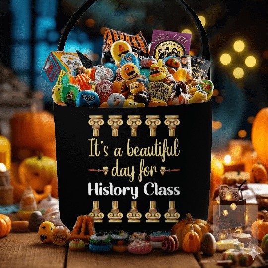 I Teach History Teacher Fabric Baskets