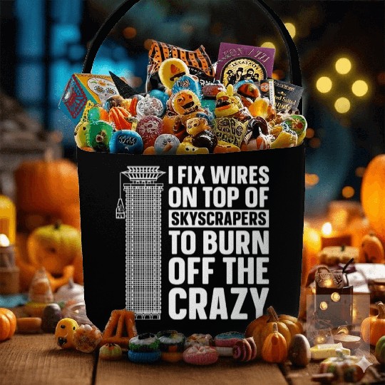 Electrician Construction Electrician Fabric Baskets