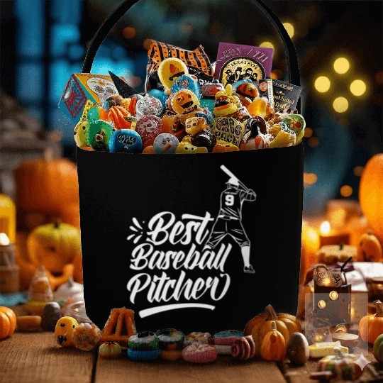 Best Baseball Pitcher Ever Player Sayings Hobby Fabric Baskets