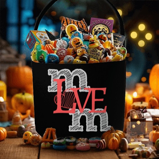 I love my mom Fabric Baskets