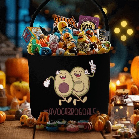 Sibling Big Brother Avocado Goals Hilarious Puns Fabric Baskets