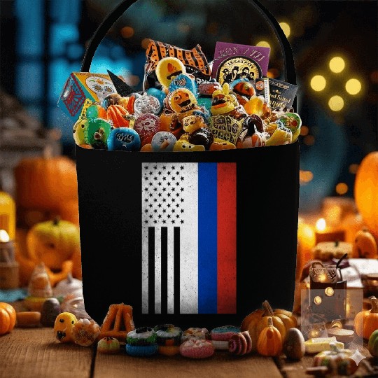 Russia Design for proud Russian Americans Fabric Baskets