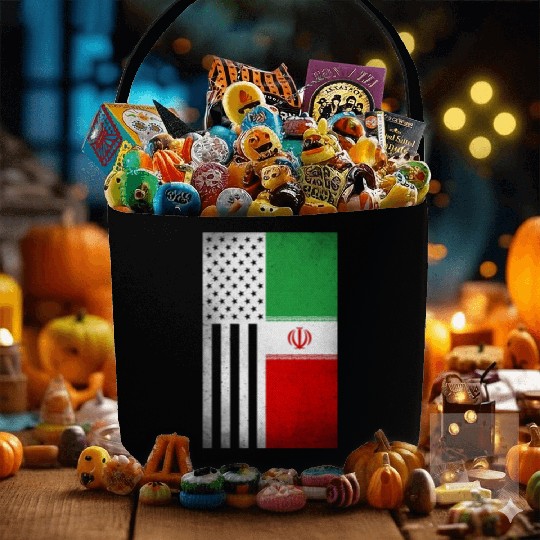Iran Design for proud Iranian Americans Fabric Baskets