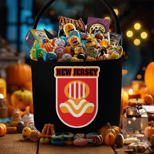 US States NEW JERSEY Fabric Baskets