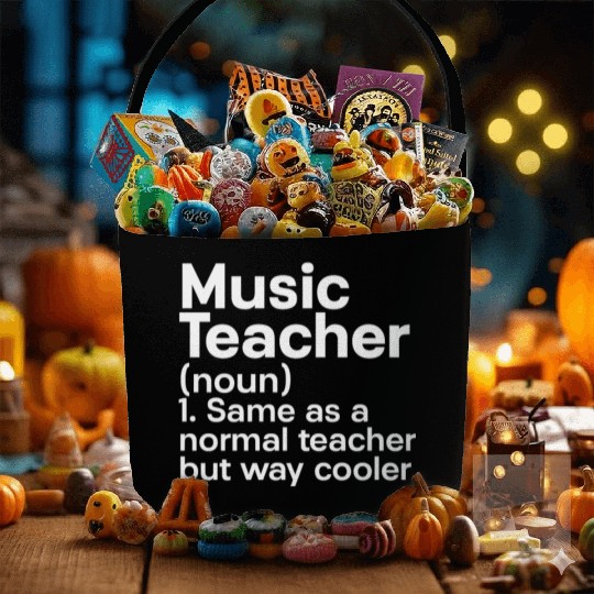 Music Teacher Fabric Baskets