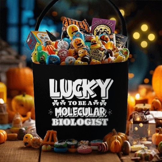 Biology Biologist Lucky Molecular Biologist Fabric Baskets